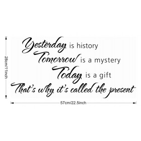 Today Is A Gift, so We Call It Present